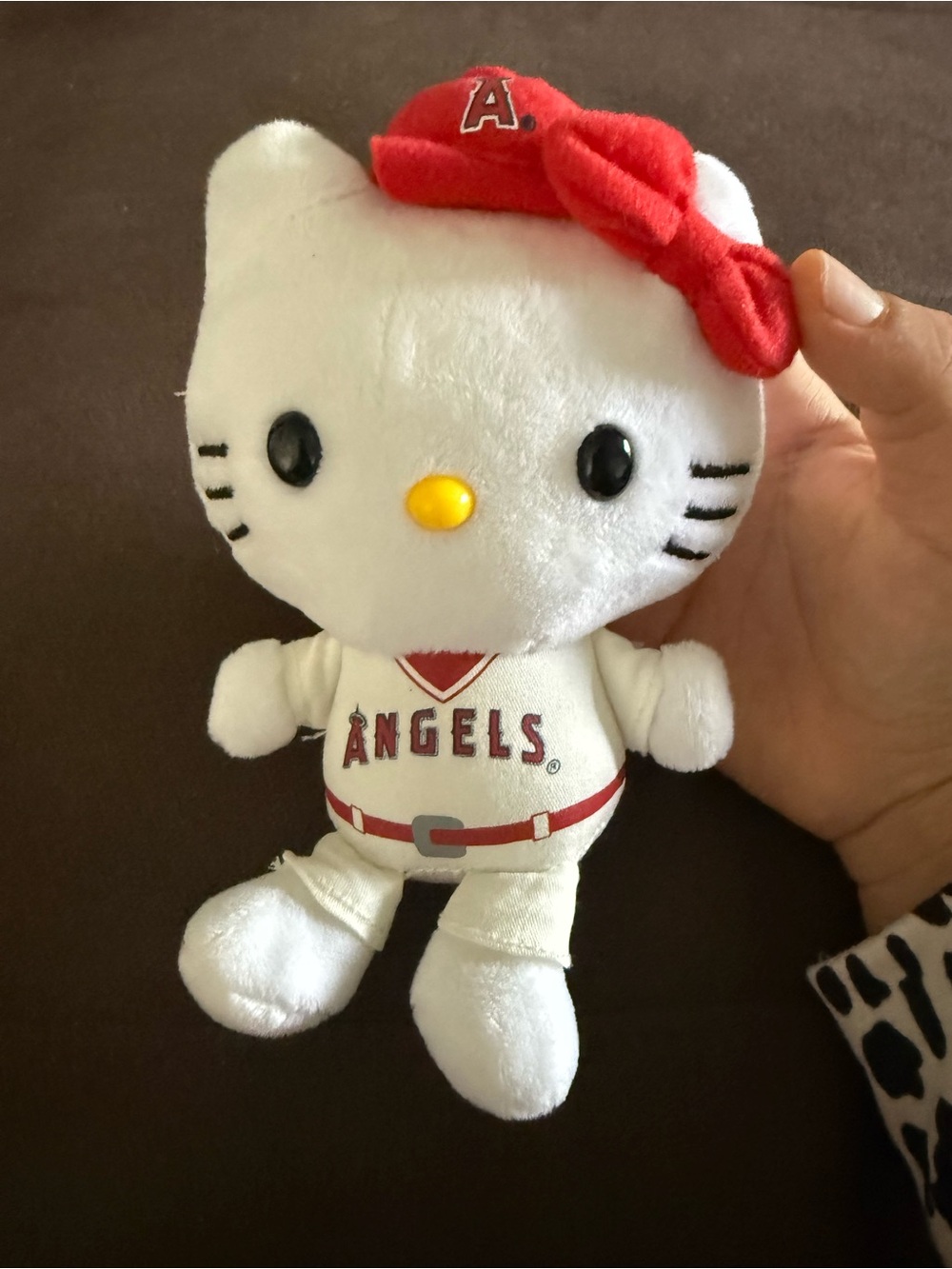 Sanrio Hello Kitty Los Angeles Angels MLB mini plush